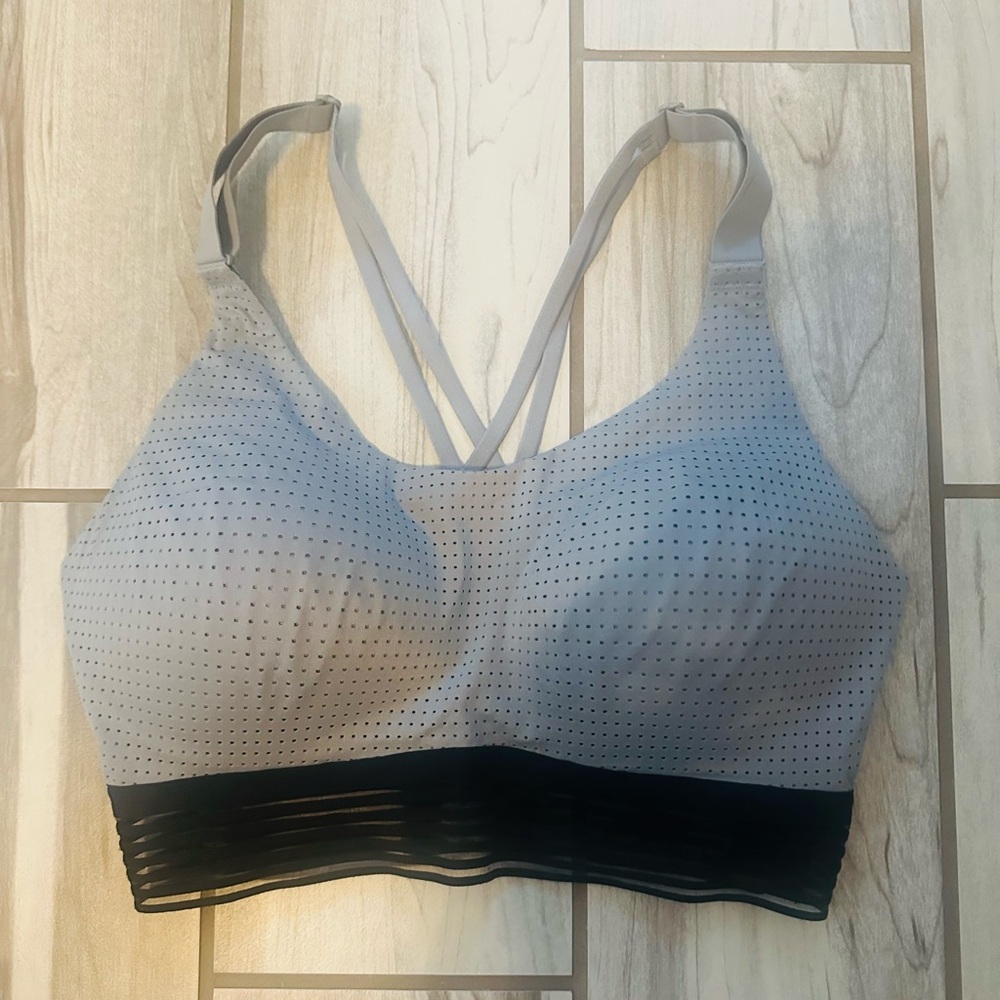 Victoria’s Secret Sports Bra, Gray & Black 32DD
